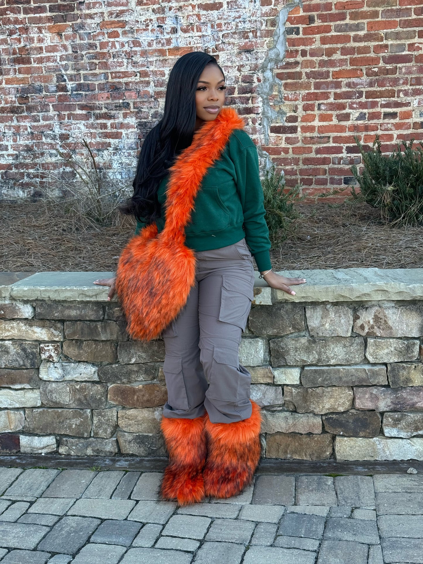 FAUX FUR BOOTS